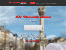 Tablet Screenshot of drhorvathilona.com